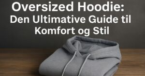 Oversized hoodie Den ultimative guide til komfort og stil
